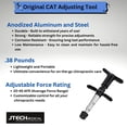 thumbnail image 3 of Herramienta de ajuste quiropráctico original JTECH Medical J-Tech CAT, herramienta manual para corrección de columna y masajeador de espalda y cuello, rango de fuerza promedio máximo de 20 a 45 lb, fa, 3 of 5