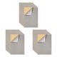 thumbnail image 2 of Naiovety 10 piezas A4 hojas adhesivas de terciopelo flocado pegajoso forro de caja de joyería telas suaves cajón mostrador tocador gris Type1 NO1, 2 of 6