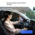 thumbnail image 2 of 4 PCS Magnetic Car Side Window Sun Shade U-V ion Auto Window Sunshade Curtain Mesh Summer Car Window ion Film Black, 2 of 7