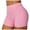 Z124-Pink, variant on LILIYA Biker Shorts for Women High Waist Abdomen Control Shorts Training Stretchy Breathable Running Shorts Lightweight Soft Comfy Fitness Yoga Shorts