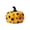 Yellow, variant on Polka Dot Art Pumpkin Ornament Round Decorative Figurine for Living Room Coffee Table Mantle Modern Abstract Style Home Decoration Sculpture Artistic Aesthetic Display
