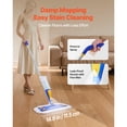 thumbnail image 2 of KFFKFF Spray Mop with 3 Reusable Pads for Wet and Dry Floor Cleaning, 27oz Refillable Tank, Microfiber Dust Mop & Cotton Dry Mop for Home and Commercial Use on Tile, Vinyl, and Wood Floors, 2 of 9