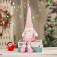 thumbnail image 4 of ¡Caliente! Muñeco gnomo navideño sin rostro de estilo nórdico, decoraciones navideñas para el hogar, adorno navideño, Navidad, Navidad Natal, Año Nuevo 2022, 4 of 5