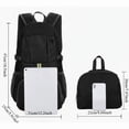 thumbnail image 4 of Foldable Backpack Waterproof Hiking Travel Pack Lightweight Outdoor Sports Daypack for Men Women Gift, 4 of 7