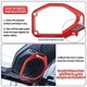 thumbnail image 3 of Cubierta de Altavoz de Techo LAIKOU ABS para Jeep Wrangler JL JLU & Gladiator JT 2018-2021 Rojo, 3 of 3