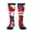 3 Black, variant on Women's Knee High Socks Canada Us Friendship Flag Combination Outdoor Casual Tube Socks