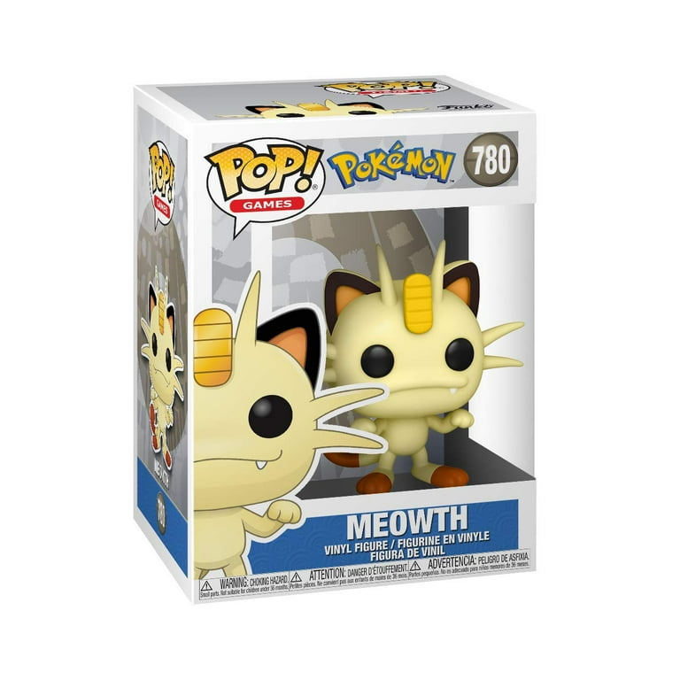 Funko POP! Games: Pokemon S6 - Meowth Figure - Walmart.com