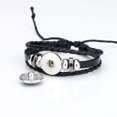 thumbnail image 5 of Pulsera de cuero vintage para hombre Pulsera de cuerda Brazalete Demon Slayer Cuerda ajustable (f) Feliz Sencillez, 5 of 5