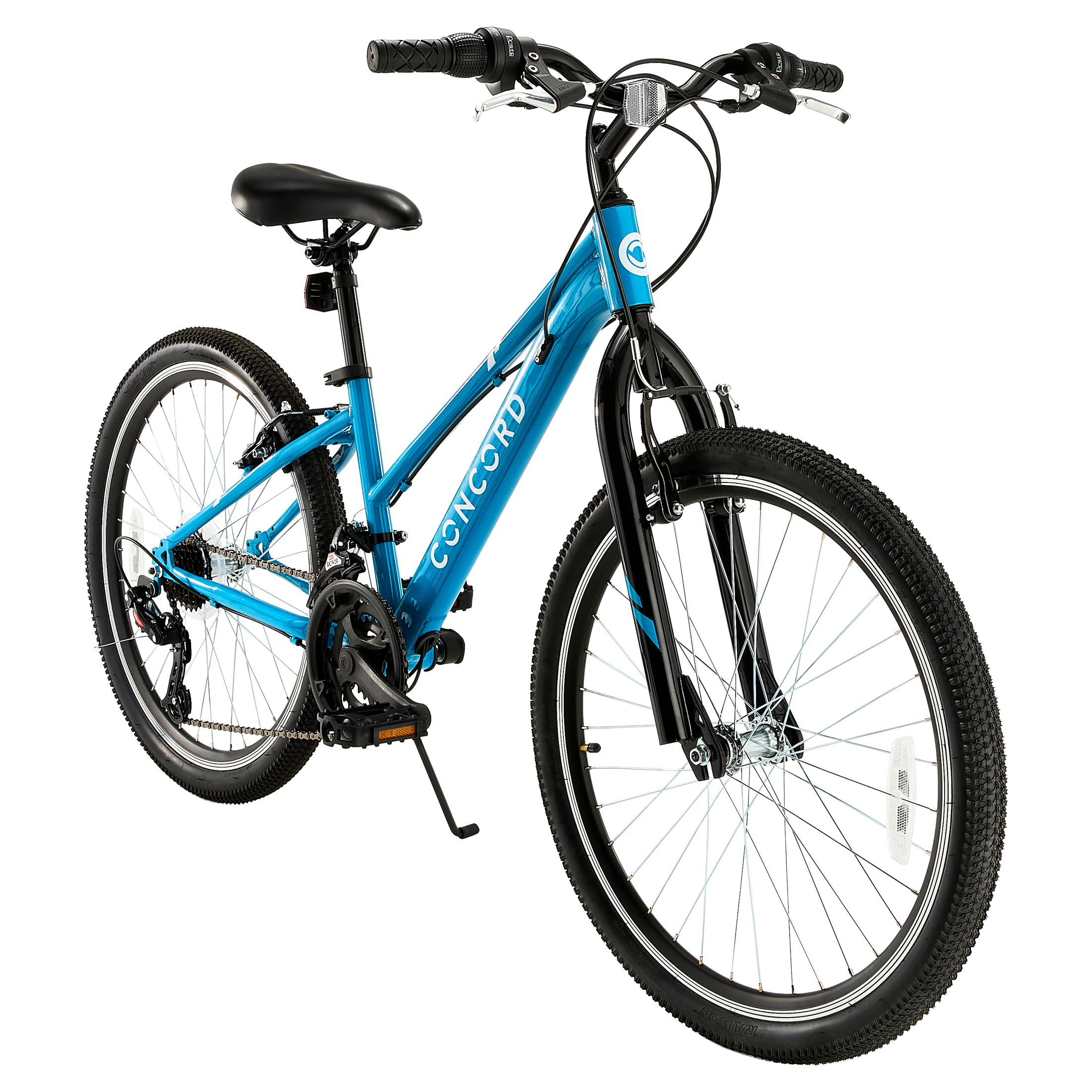 Concord Bikes 24" Hybrid Bike 21-Speed Sky Blue photo 2