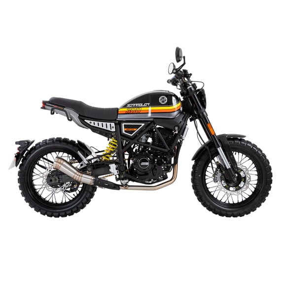 MOTOCICLETA DAYTONA SCRAMBLER MAX 300 NEGRO 2026