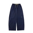 thumbnail image 5 of JAJAHO Girls Summer Casual Pants Lightweight Sportswear For Kids Teens Wide Leg Elastic Waist Drawstring Pants 5-16Y Versatile Trousers, 5 of 5