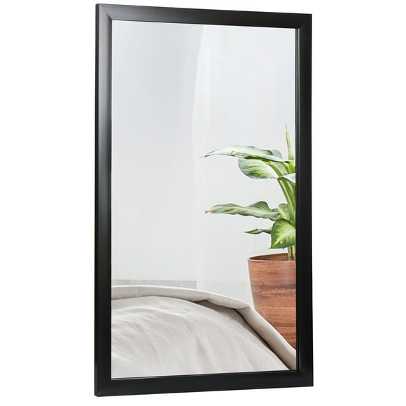 Black Rectangle Mirror