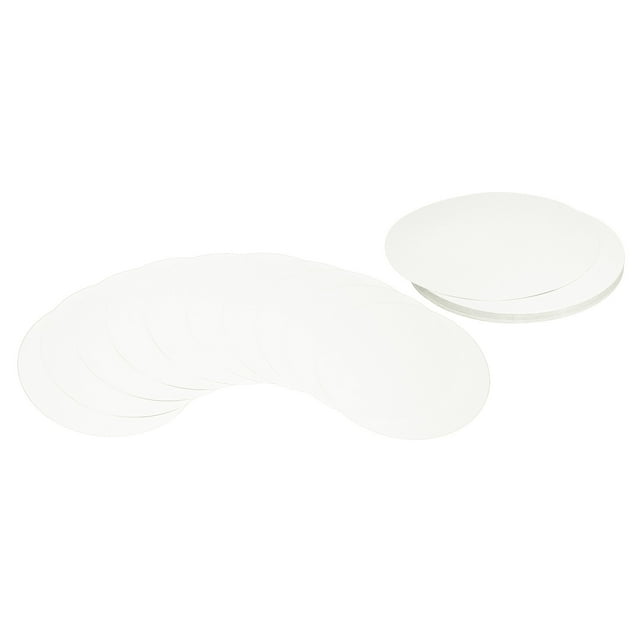 Uxcell 8inch Circle Card Stock, 36Pcs Round Shape Cutouts Paper, White