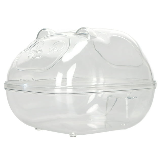 Hamster Bathroom, Transparent Hamster Bath Box For Small Pet 13x9x9cm