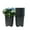 Black, variant on Cotta Planters 5 Gallon Nursery Pots 10-Pack Green Plastic Premium Plastic Planters Drainage Holes