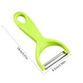 thumbnail image 3 of Multifunctional Fruit & Vegetable Peeler | Apple Peeler & Potato Scraper | Plastic Handle with Stainless Steel Blade | Kitchen Peeling Tool | Easy to Carry & Store | Includes 1 Peeler, 3 of 6
