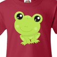thumbnail image 4 of Inktastic Cute Frog, Little Frog, Baby Frog, Green Frog Youth T-Shirt, 4 of 5