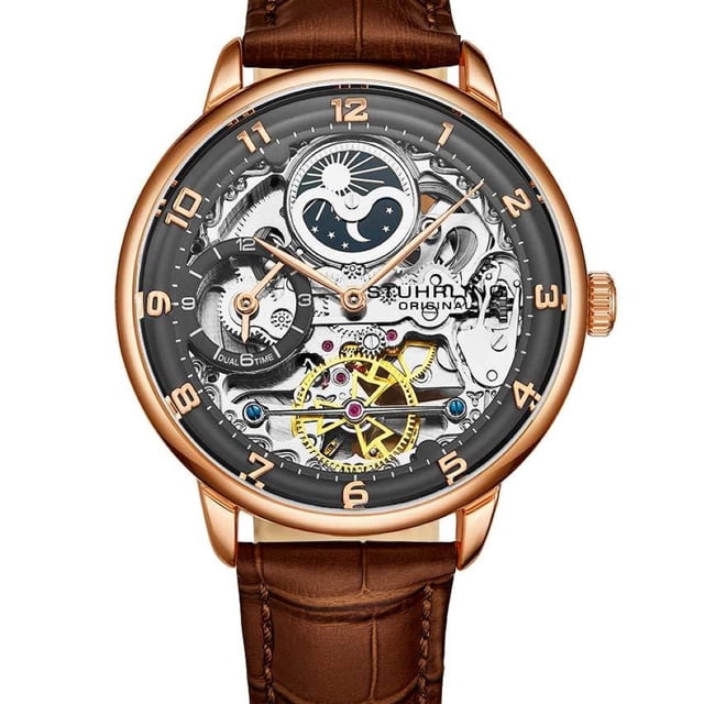 Reloj Stuhrling Hombre Precision Masterpiece 3925.3 40mm Automático