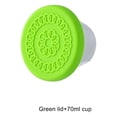 thumbnail image 2 of Taza de salsa Cateissary con Tapa verde acero inoxidable 304 70 ml, 2 of 6