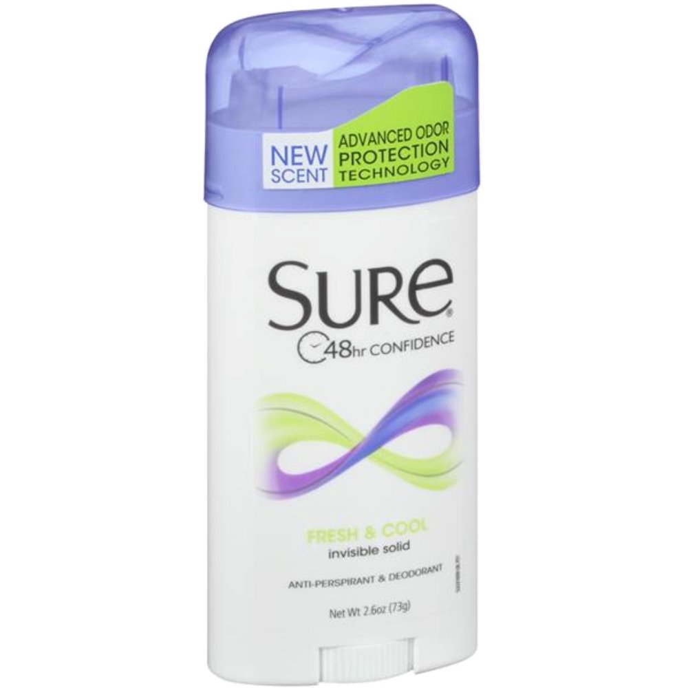 Sure Fresh Scent Original Solid AntiPerspirant & Deodorant, 2.7 oz