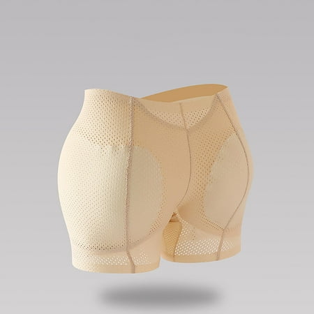 Mashaouyo Womens Shapers Butt Lifter Hip Enhancer Control Panty Padded Body Shorts Womens Seamless Body Shpaer