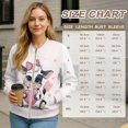 thumbnail image 7 of DISNIMO Valentine's Day Sweatshirts for Women Cow Heart Printed Jackets Zip Up Outwear Long Sleeve Sweatshirt Jacket for Fall Winter, XL, 7 of 7
