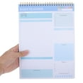 thumbnail image 3 of WORGEOUS  Schedule Book Weekly List Board Notepads Hourly Day Planner Work Sky-blue, 3 of 8
