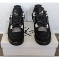 thumbnail image 5 of Ni - ke Men's US Size 13 - Jordan 4 Retro 'White Thunder' FQ8138-001, New w/ Damaged Box, 5 of 5