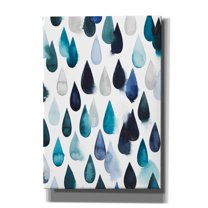 Epic Graffiti 'Water Drops II' by Grace Popp, Canvas Wall Art, 18"x26"