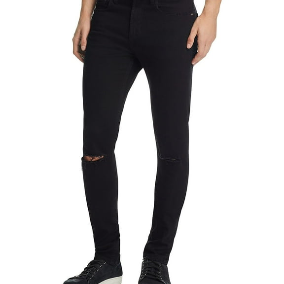 [BLANKNYC] Mens Horatio Regular Fit Jeans, Black, 29W x 30L