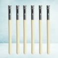 thumbnail image 2 of 6Pcs Wood Single-head Pencil Extender Drawing Art Drawing Pen Extender for Students Officer Teachers, 2 of 6