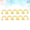 thumbnail image 3 of 10PCS Wire Clamps Tubing Clips Mountain Bike C Shaped Buckle Bike Line Pipe Fixing Pipe Clamp Line Clips Bike Brake Line Buckle (Golden), 3 of 8