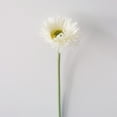 thumbnail image 5 of 10 Pieces Artificial Flower Gerbera Fake Plants Simulation Looking No Odor for Christmas Garden Office Wedding White, 5 of 10