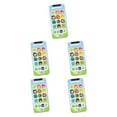 thumbnail image 2 of bedienty Educational Toy Gift Kids Simulator Music Cell Phone for Developmental Learning Light LED blue 12.5 x 6 x 0.8cm 5Set, 2 of 6