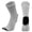 Grey, variant on Slccxzc 1 Pair Toe Backless Yoga Socks Women Anti Slip Cotton Dance Ballet Pilates Ladies Professional Sports Slippers