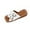 White, variant on Bxsruta Strap-Design Casual Slip-On Sandals with Cushioned Footbed, Lightweight Women's Everyday Footwear