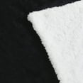 thumbnail image 6 of DreamLab Soft Sherpa Reversible Duvet Cover for Weighted Blanket, Charcoal/Ivory, 6 of 6