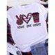 thumbnail image 5 of Brave Soul L-Camiseta blanca con letras Retro americanas para mujer, camiseta holgada de manga corta con cuello redondo, Top informal de talla grande de gran tamaño, 5 of 5