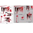 thumbnail image 2 of Halloween Window Cling Sticker, Bloody Handprint For Home Party Supplies Shop Window Glass Display Decoration, 2 of 4