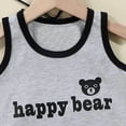 thumbnail image 3 of Faraee Toddler Clothes for Boy Girl Baby Summer Two Piece Outfits 3 6 12 18 24 Months 2T 3T 4T 5T Sleeveless Tank Top Quick-Dry Shorts Set (3-4 Years,Blue), 3 of 8