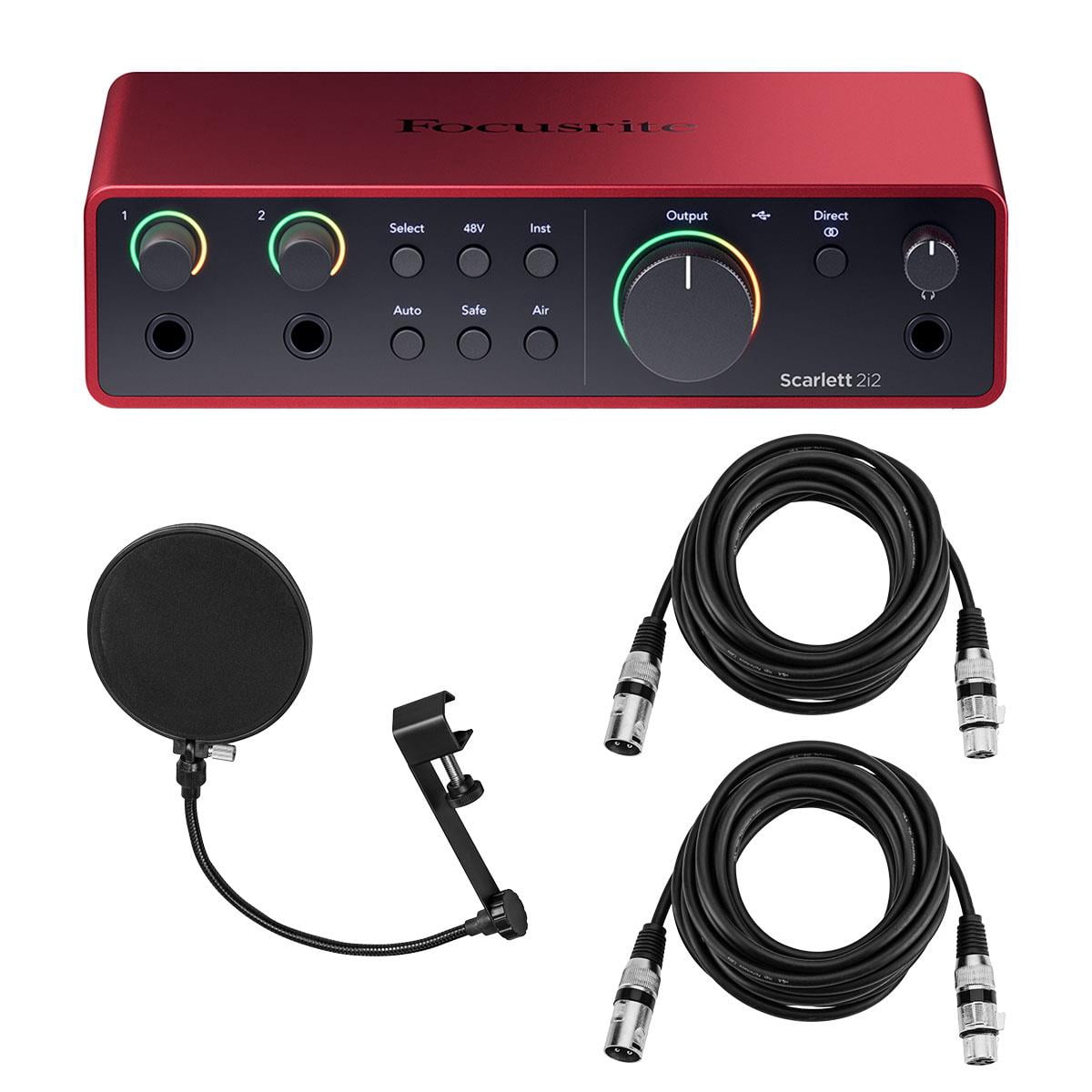 Focusrite Scarlett 2i2 3rd Gen USB Audio Interface - Podcast