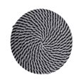 thumbnail image 2 of Wosthever Woven Coaster Household Round Mug Placing Cushion Mats Mat Insulated Tableware Thickened Heat Table Cup for Home Bar Mostrada Gris oscuro, 2 of 6