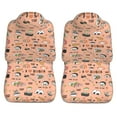 thumbnail image 3 of LAKIMCT Sushi Japan Food Pattern Car Seat Covers Vehicle Front Seat Covers Universal Fit Seat Protector, 3 of 9