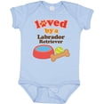 thumbnail image 3 of Inktastic Labrador Retriever Loved by a Boys or Girls Baby Bodysuit, 3 of 5
