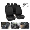 thumbnail image 2 of Juego de fundas universales para asientos de coche de cuero sintético para las cuatro estaciones, protector de asiento de automóvil totalmente envolvente, cojín para coche, accesorios para coche, 2 of 5