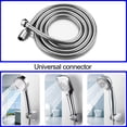 thumbnail image 5 of Manguera de ducha de acero inoxidable de 2 m, manguera de ducha universal, conector roscado universal (g1/2 pulgada) (1,5 m), 5 of 5
