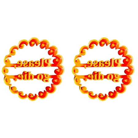 

TANGNADE Cookie Molds With Good Wishes Cutters Premium Design Shapes Snack Bar Set with Multi-color
