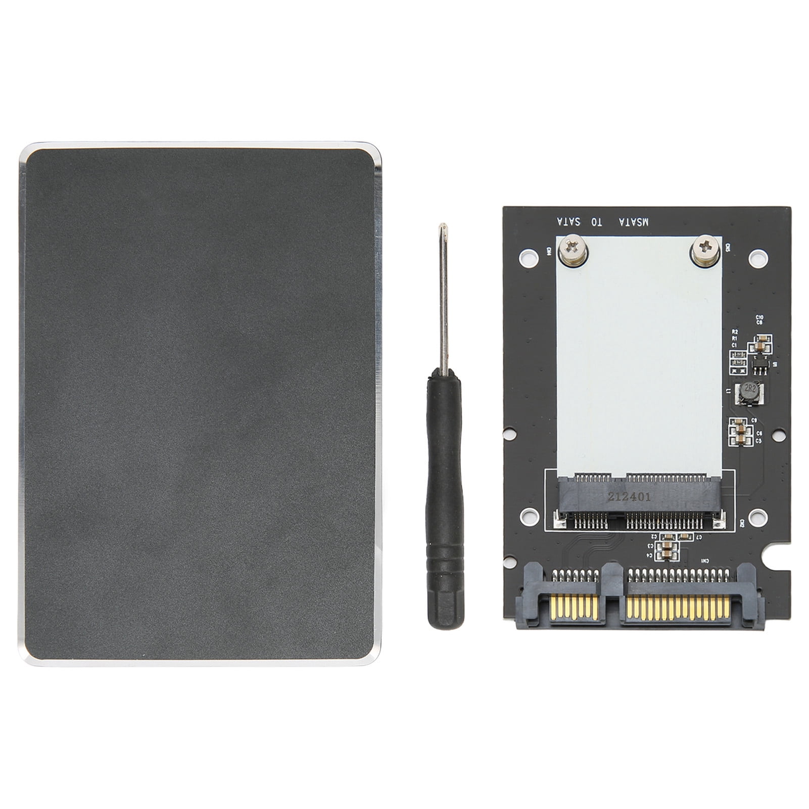 Hard Drive Reader,SSD Enclosure MSATA to SSD Adapter Box SSD Hard Disk Adapter Box Custom Engineered