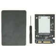 thumbnail image 1 of MSATATOSATASSD Enclosure,SSD Enclosure MSATA to SSD Enclosure SSD Hard Disk Adapter Box Power Packed Performance, 1 of 9