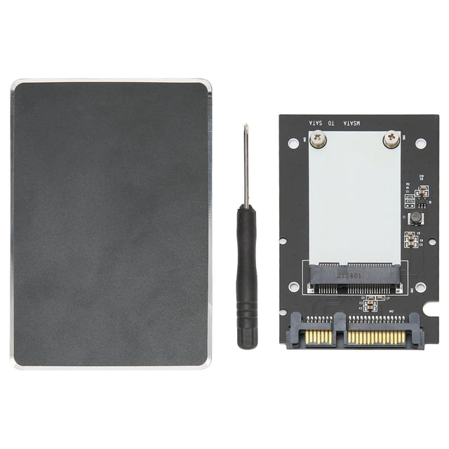 MSATATOSATASSD Enclosure,SSD Enclosure MSATA to SSD Enclosure SSD Hard Disk Adapter Box Power Packed Performance